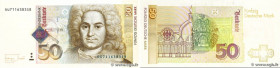 Country : GERMAN FEDERAL REPUBLIC 
Face Value : 50 Deutsche Mark 
Date : 02 janvier 1996 
Period/Province/Bank : Deutsche Bundesbank 
Catalogue refere...