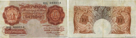 Country : ENGLAND 
Face Value : 10 Shillings 
Date : (juin 1948) 
Period/Province/Bank : Bank of England 
Catalogue reference : P.362d 
Alphabet - sig...