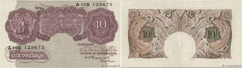 Country : ENGLAND 
Face Value : 10 Shillings 
Date : (1940-1948) 
Period/Provinc...
