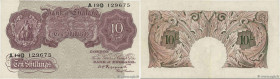 Country : ENGLAND 
Face Value : 10 Shillings 
Date : (1940-1948) 
Period/Province/Bank : Bank of England 
Catalogue reference : P.366 
Alphabet - sign...