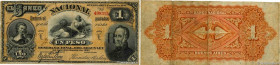 Country : ARGENTINA 
Face Value : 1 Peso 
Date : 01 janvier 1883 
Period/Province/Bank : Banco Nacional 
Catalogue reference : P..0676a 
Alphabet - si...