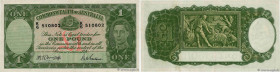 Country : AUSTRALIA 
Face Value : 1 Pound 
Date : (1942) 
Period/Province/Bank : Commonwealth Bank of Australia 
Catalogue reference : P.26b 
Alphabet...