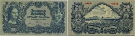 Country : AUSTRIA 
Face Value : 20 Schilling Numéro spécial 
Date : 29 mai 1945 
Period/Province/Bank : République, Banque Nationale autrichienne 
Cat...