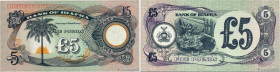 Country : BIAFRA 
Face Value : 5 Pounds 
Date : (1968-1969) 
Period/Province/Bank : Bank of Biafra 
Catalogue reference : P.6b 
Alphabet - signatures ...