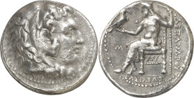 Imperio Macedonio. Alejandro IV (323-310/309 a.C.). Babilonia. Tetradracma. (S. 6724, de Alejandro III) (CNG. III, 943o). Acuñada bajo los sátrapas Ar...