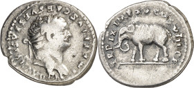 (80 d.C.). Tito. Denario. (Spink 2512) (S. 303) (RIC. 115). Incisiones en canto. 3,12 g. (MBC).