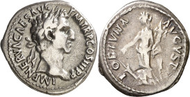 (97 d.C.). Nerva. Denario. (Spink 3025) (S. 66) (RIC. 16). 3,30 g. MBC/MBC-.