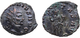 Rome Roman Empire 268 - 270 B BI Antoninianus - Claudius II Gothicus (FELICITAS AVG; Felicitas) Billon Rome Mint 2.23g XF RIC V.1 33 OCRE ric.5.cg.33