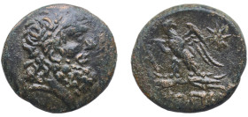 Greece (ancient) Sinope Paphlagonia 85 BC - 65 BC AE - Mithridates VI Bronze 6.46g VF SNG BM Black Sea 1543-1546 SNG Copenhagen 304 BMC Greek 38-39 GC...