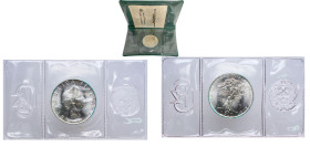 Italy Republic 1986 R 500 Lire (International Year of Peace) Silver (.835) Rome Mint (89754) 11g BU KM 120