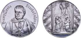 Austria Austro-Hungarian Empire 1895 Medal - Zimpel Auf die Firmung Bischof von Linz Silver 24.77g UNC