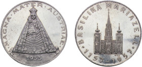 Austria Second Republic 1955 Medal - Basilika Mariazell (Magna Mater Austriae) Silver (.900) 15.29g PF