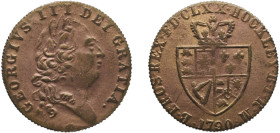 Great Britain United Kingdom 18th - 19th Centuries Spade Guinea Gaming Token - George III Brass 3g AU