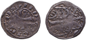Spain Kingdom of Leon 1188 - 1200 Dinero - Alfonso IX (tree) Billon (.125 silver) 0.82g VF Imperatrix A9:1 MOMECA 24.A AB 139