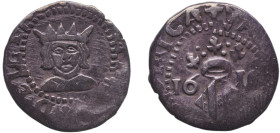 Spain Kingdom of Valencia Spanish states 1610 1 Real "Dieciocheno" - Philip III Silver (.924) Valencia Mint 2.02g XF KM 7