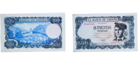 Spain Nationalist Government 1971 500 Pesetas Paper UNC P 153