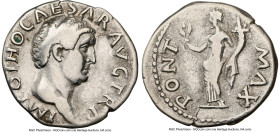 Otho (January-April AD 69). AR denarius (19mm, 3.30 gm, 6h). NGC Choice Fine 5/5 - 3/5, brushed. Rome. IMP OTHO CAESAR AVG TR P, bare, bewigged head o...