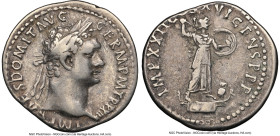 Domitian, as Augustus (AD 81-96). AR denarius (19mm, 3.52 gm, 5h). NGC VF 5/5 - 2/5. Rome, 14 September AD 93-13 September AD 94. IMP CAES DOMIT AVG-G...