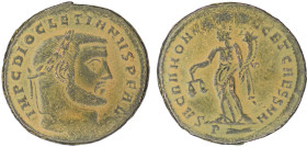 Roman Imperial. Diocletian (284-305). Æ Follis