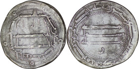 Abbasid. al-Rashid. AR Dirham. al-Rafiqa. AH 191