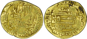 Abbasid. al-Ma 'mun. AV Dinar. Misr. AH 208