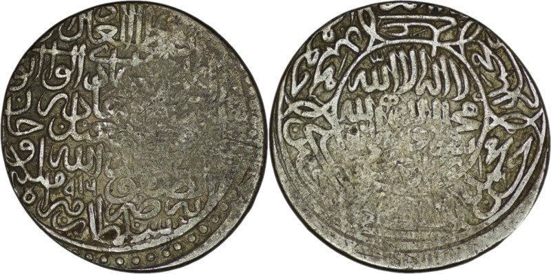 Safavid. Isma’il I, (1501-1524). AR Shahi (9.58g/ 27mm). Herat. AH 916. Album 25...
