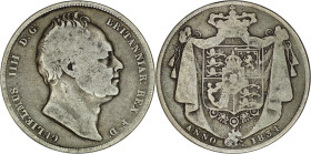 Great Britain. William IV. ½ Crown 1834