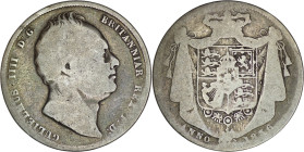 Great Britain. William IV. ½ Crown 1836