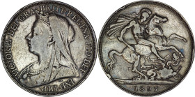Great Britain. Victoria. Crown 1897