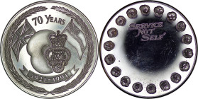 70th Anniversary of The Royal British Legion. Commemorative Medal. 1991