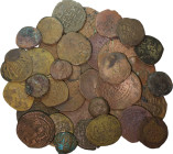 Lot of 39 bronze coins. Including Abbasid, Elymais and Ilkhans