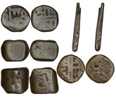 Lot of 5 Silver and Bronze Civic copper and AR Larin.