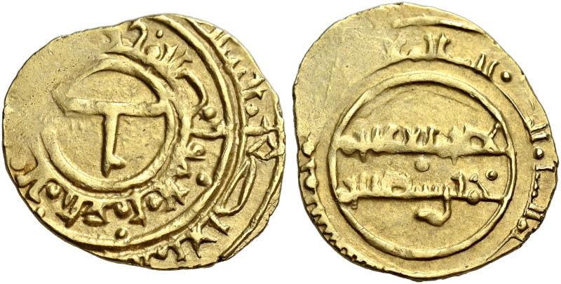 I Normanni. Ruggero I gran conte di Sicilia, 1085-1101. 

Tarì zecca incerta, ...