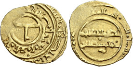 I Normanni. Ruggero I gran conte di Sicilia, 1085-1101. 

Tarì zecca incerta, AV 1,08 g. Entro doppio cerchio lineare; ”croce a Tau”. Rv. Profession...