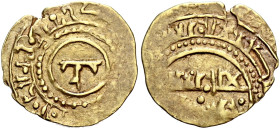 I Normanni. Ruggero I gran conte di Sicilia, 1085-1101. 

Tarì zecca incerta, AV 0,54 g. Un cerchio di perline entro due cerchi lineari; all'interno...
