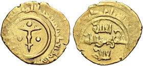 I Normanni. Ruggero I gran conte di Sicilia, 1085-1101. 

Tarì zecca incerta, AV 0,98 g. Entro cerchio lineare, ”croce a Tau” con intorno tre globet...