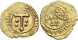 I Normanni. Ruggero I gran conte di Sicilia, 1085-1101. 

Tarì zecca incerta, AV 1,06 g. Entro cerchio lineare, ”croce a Tau” con braccia corte e br...