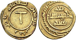 I Normanni. Ruggero I gran conte di Sicilia, 1085-1101. 

Tarì Palermo, AV 1,54 g. Entro cerchio lineare, ”croce a Tau”; nel margine circolare ”per ...