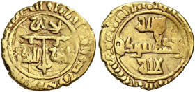 I Normanni. Ruggero II gran conte di Sicilia, 1105-1130 poi re, 1130-1154. Emissioni a nome di ”Ruggero secondo”, dal 1112 

Tarì zecca incerta, AV ...