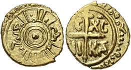 I Normanni. Guglielmo III re di Sicilia, febbraio – novembre 1194. 

Tarì Palermo o Messina, AV 1,37 g. In centro, globetto entro doppio cerchio lin...