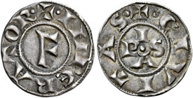Pisa. Repubblica. Emissioni a nome di Federico I, 1155-1312 

Grosso 1194-1216, AR 1,41 g. + IMPERATOR nel campo, F. Rv. + CIVITAS nel campo, letter...