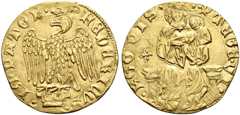 § Pisa. Emissioni a nome di Federico II, 1313-1406

Fiorino, AV 3,49 g. FEDERI...