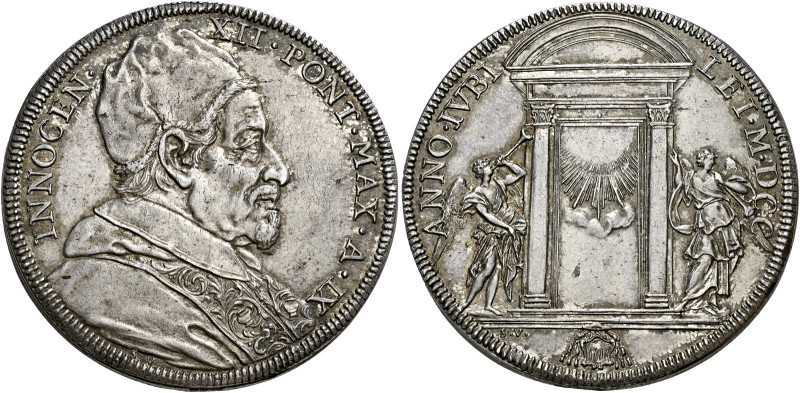 Roma. Innocenzo XII (Antonio Pignatelli), 1691-1700 

Piastra del Giubileo ann...