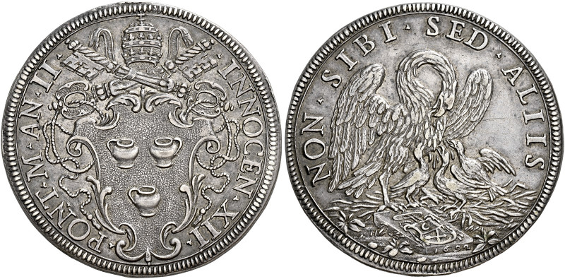 Roma. Innocenzo XII (Antonio Pignatelli), 1691-1700 

Mezza piastra anno II/16...