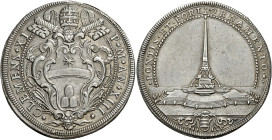 Roma. Clemente XI (Gianfrancesco Albani), 1700-1721 

Piastra anno XIII, AR 31,82 g. CLEMENS XI – P M AN XIII Stemma sormontato da triregno e chiavi...