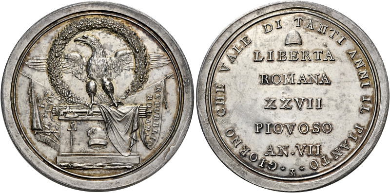 Roma. Repubblica Romana, 1798-1799 

Progetto di monetazione dello scudo o med...