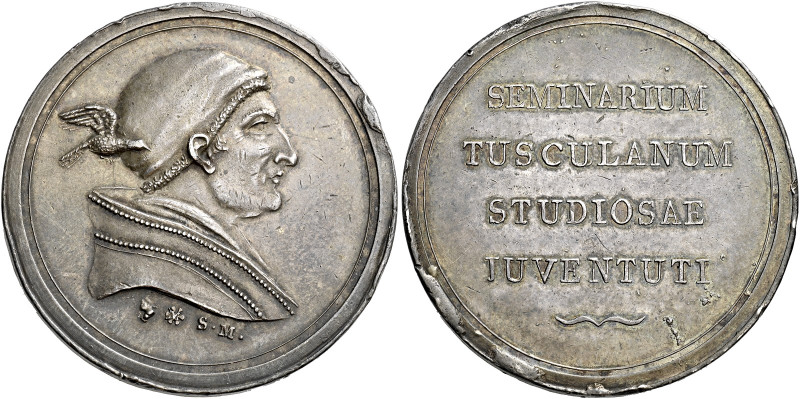 Roma. Seminario Tuscolano in Roma 

Medaglia, AR 25,56 g. Ø 40 mm. Opus: S.M....