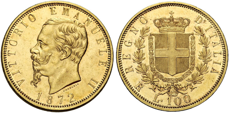 Savoia. Vittorio Emanuele II re d’Italia, 1861-1878 

Da 100 lire 1872 Roma, A...