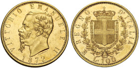 Savoia. Vittorio Emanuele II re d’Italia, 1861-1878 

Da 100 lire 1872 Roma, AV. Pagani 452. MIR 1076b. Friedberg 9.
Molto rara. q.Fdc

Ex asta V...