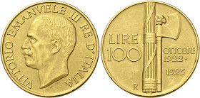 Savoia. Vittorio Emanuele III re d'Italia, 1900-1946

Da 100 lire 1923, AV. Pagani 644. MIR 1116a. Friedberg 30.
Rara. Migliore di BB

Asse spost...
